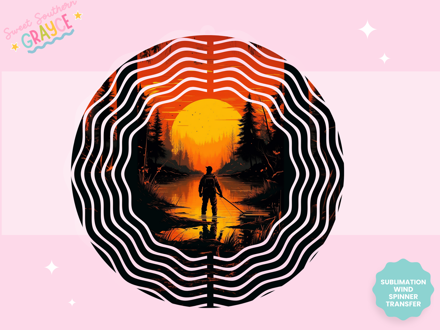 WIND SPINNER SUB TRANSFER - FLY FISHING SUNSET