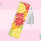 BOOKMARK SUBLIMATION TRANSFER - COLORFUL LEMONS