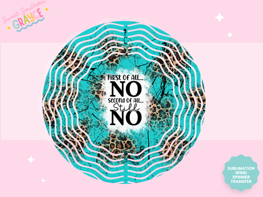 WIND SPINNER SUB TRANSFER - FIRST OF ALL NO....