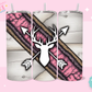20oz SUBLIMATION TRANSFER- PINK DEER BOWS