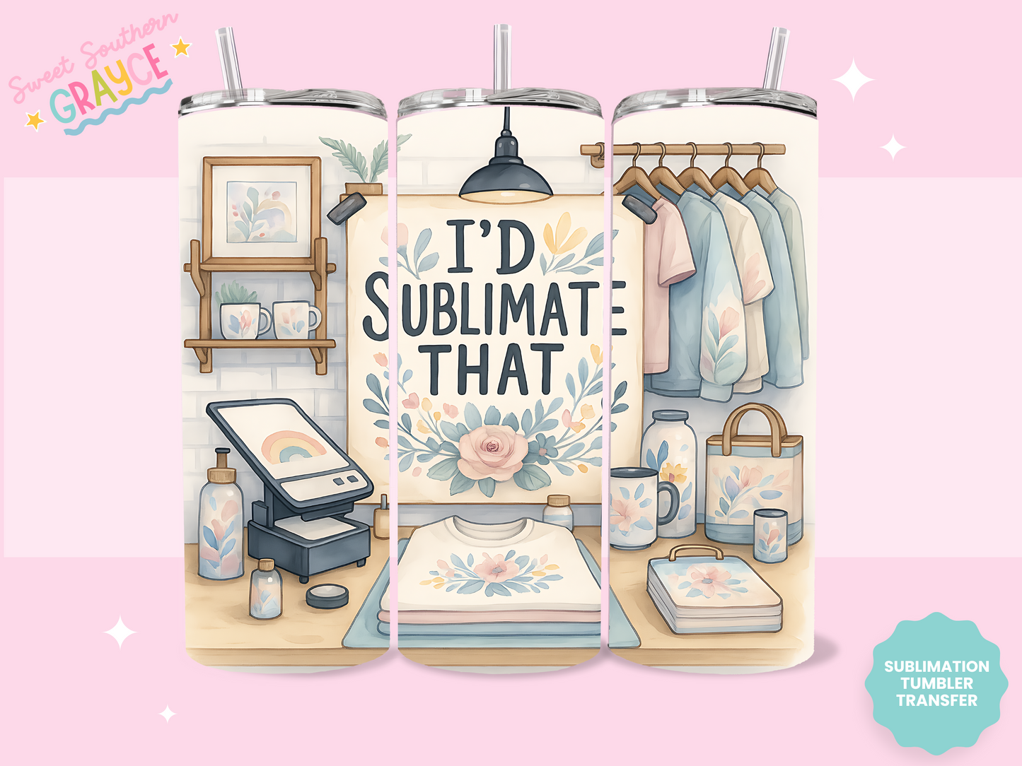 20oz SUBLIMATION TRANSFER - ID SUBLIMATE THAT