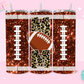 20oz SUBLIMATION TRANSFER - GLITTER CHEETAH FOOTBALL MOM