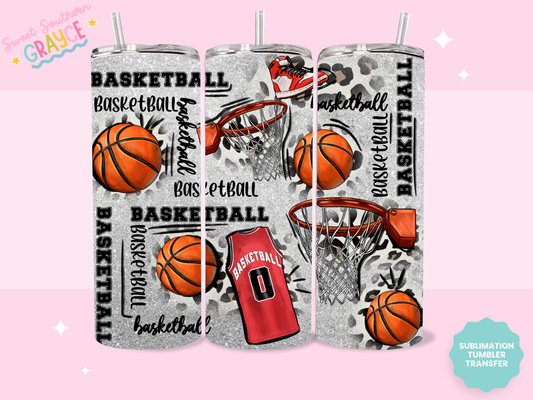 20oz SUBLIMATION TRANSFER - BASKETBALL