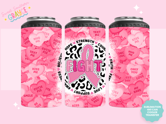 4n1 CAN COOLER TRANSFER- VALENTINES AWARENESS