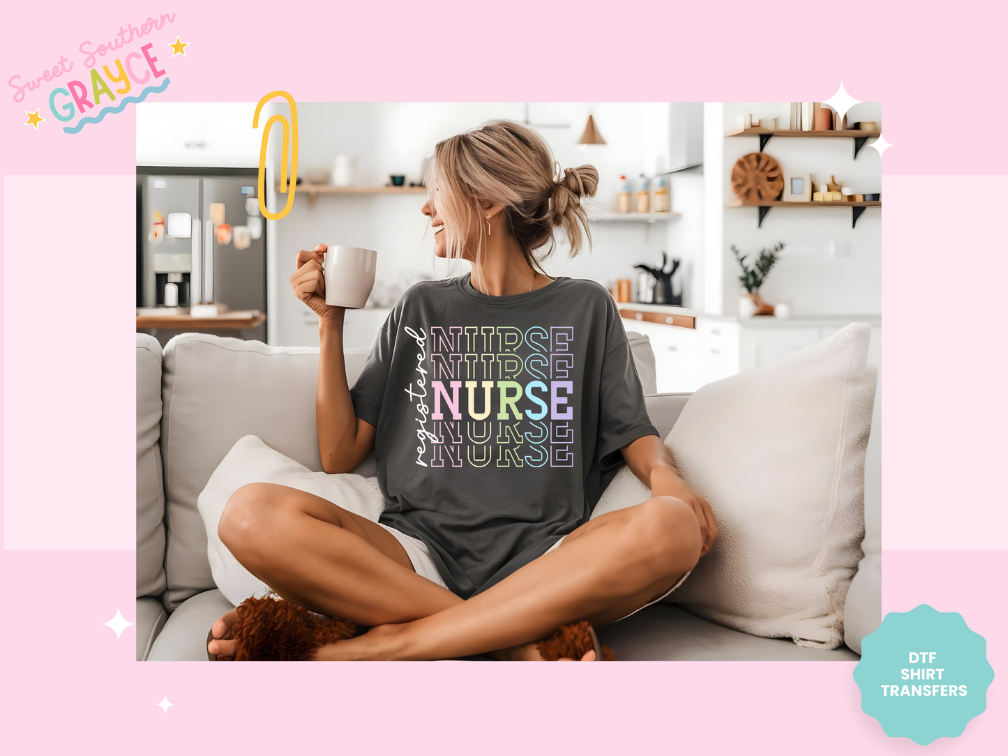 REGISTERED NURSE COLORFUL