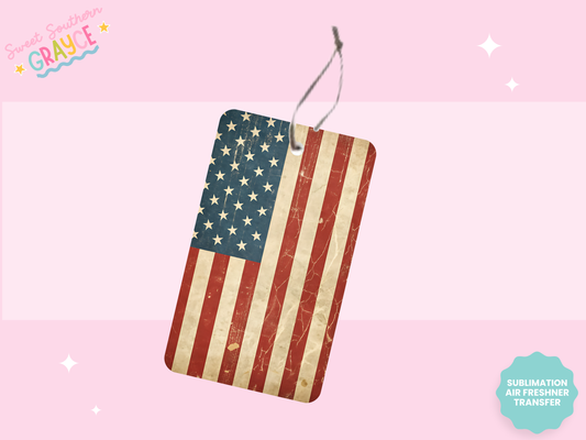 AIR FRESHIE SUB TRANSFER - AMERICAN FLAG