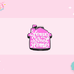 3D STRAW TOPPER- HOME SWEET HOME