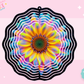 WIND SPINNER SUB TRANSFER - NEON SUNFLOWER