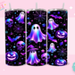 20oz SUBLIMATION TRANSFER- PURPLE OMBRE HALLOWEEN