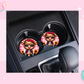 CAR COASTER SUBLIMATION TRANSFER - PINK CHECKERED HEIFER
