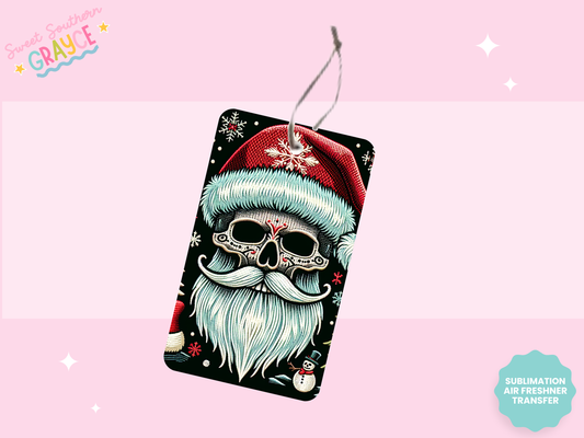 AIR FRESHIE SUB TRANSFER - SANTA SKULL