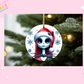 ORNAMENT SUBLIMATION TRANSFER - SNOW HALLOWEEN QUEEN #1