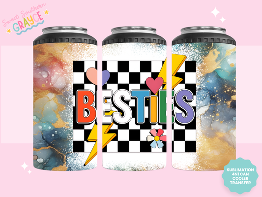 4n1 CAN COOLER TRANSFER- BESTIES