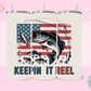20oz SUBLIMATION TRANSFER - AMERICAN KEEPIN IT REEL
