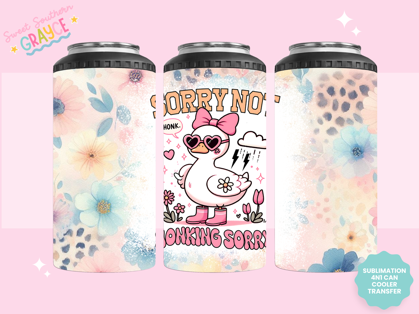 4n1 CAN COOLER TRANSFER- SORRY NOT HONKING SORRY