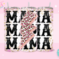 20oz SUBLIMATION TRANSFER - MAMA PINK LIGHTING BOLT