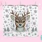 20oz SUBLIMATION TRANSFER - REINDEER EMBROIDERY