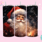 20oz SUBLIMATION TRANSFER - LIGHT SANTA