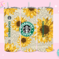 20oz SUBLIMATION TRANSFER - SBUCKS SUNFLOWERS