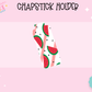CHAPSTICK HOLDER- WATERMELON