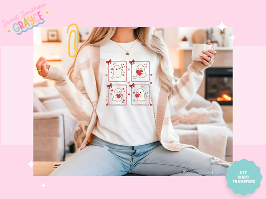 VALENTINES GHOSTIE CARDS