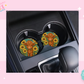 CAR COASTER SUBLIMATION TRANSFER - SUNFLOWER BABY HEIFER
