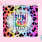 20oz SUBLIMATION TRANSFER - SUMMER VIBES COLORFUL