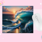 MOUSE PAD SUBLIMATION TRANSFER - OCEAN WAVES