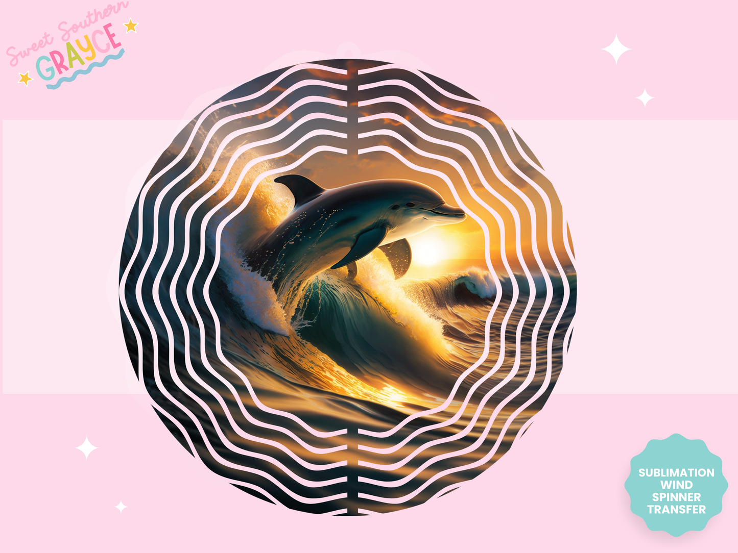 WIND SPINNER SUB TRANSFER - SUNSET DOLPHINS