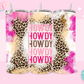 20oz SUBLIMATION TRANSFER - PINK HOWDY CHEETAH