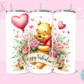 20oz SUBLIMATION TRANSFER - HONEY BEAR VALENTINE