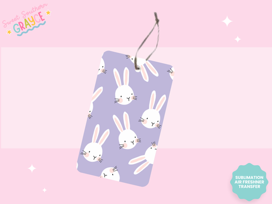 AIR FRESHIE SUB TRANSFER - PURPLE BUNNIES