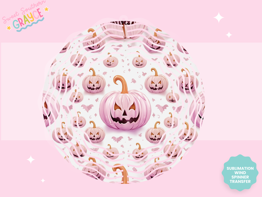 WIND SPINNER SUB TRANSFER - PINK PUMPKINS