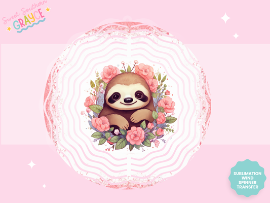 WIND SPINNER SUB TRANSFER - CUTE SLOTH