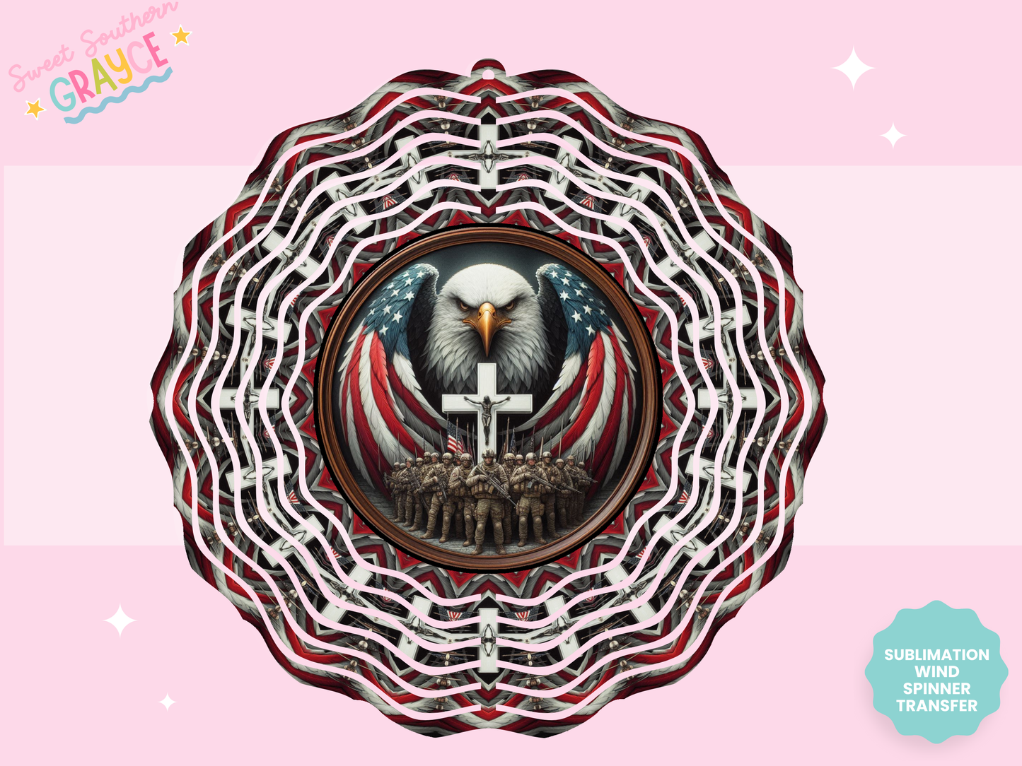 WIND SPINNER SUB TRANSFER - AMERICAN EAGLE CROSS