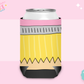 CAN KOOZIE SUB TRANSFER - CUTE PENCIL