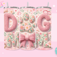 20oz SUBLIMATION TRANSFER- YARN DOG MOM