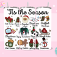 20oz SUBLIMATION TRANSFER - TIS THE SEASON THINGS