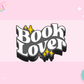3D STRAW TOPPER- BOOK LOVER