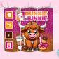 20oz SUBLIMATION TRANSFER - DUNKIE JUNKIE HEIFER