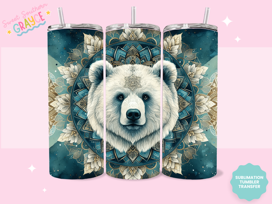 20oz SUBLIMATION TRANSFER - BEAR