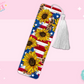 BOOKMARK SUBLIMATION TRANSFER - AMERICAN SUNFLOWER