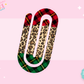 JUMBO PAPER CLIP SUB TRANSFER - CHRISTMAS PATTERNS