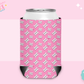 CAN KOOZIE SUB TRANSFER - PINK SKULLS