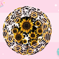 WIND SPINNER SUB TRANSFER - SUNFLOWER CHEETAH