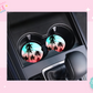 CAR COASTER SUBLIMATION TRANSFER - SUNSET PALM TREES