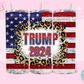 20oz SUBLIMATION TRANSFER - TRUMP 2024 CHEETAH