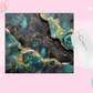 MOUSE PAD SUBLIMATION TRANSFER - MINT MARBLE