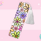 BOOKMARK SUBLIMATION TRANSFER - COLORFUL FLOWERS