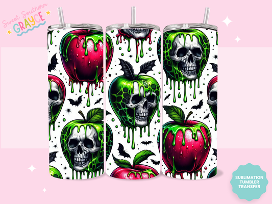 20oz SUBLIMATION TRANSFER - POISON APPLES #2